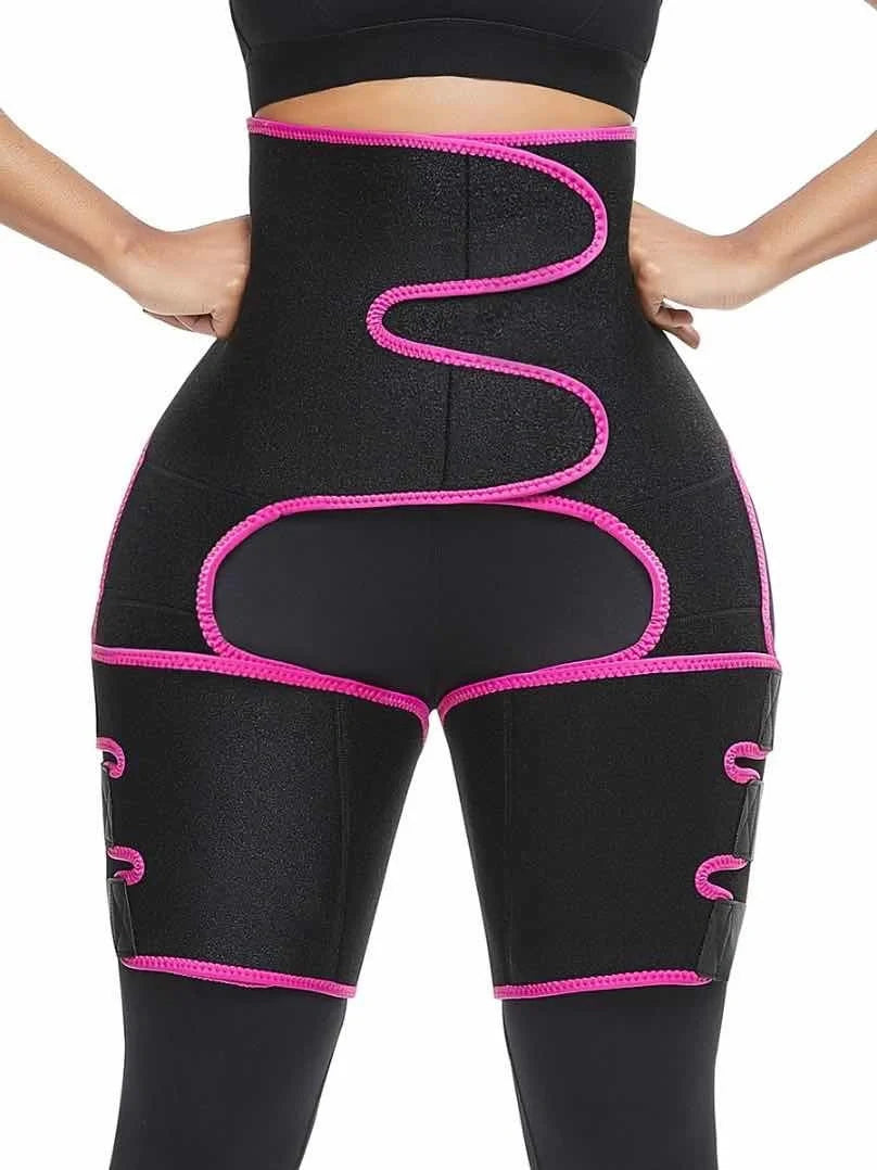 Adjustable Sports Waist Belt in various colors for enhanced workout sweat