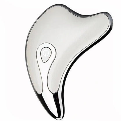 Electric Gua Sha Facial Massager with LED light and microcurrent technology