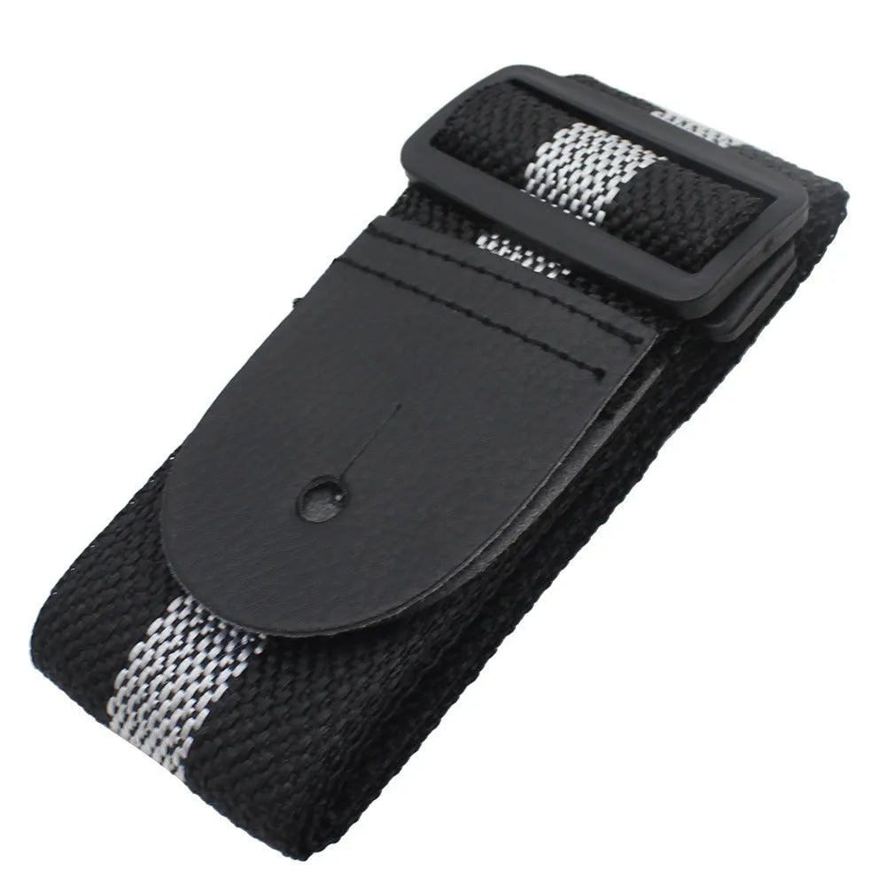 Woven crossbody strap for guitars and ukuleles in multiple colours with adjustable length