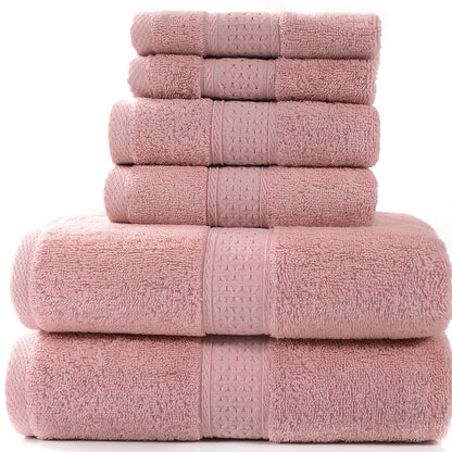 Pure cotton towel set showing bath towel, towel, and square towel in bamboo green colour