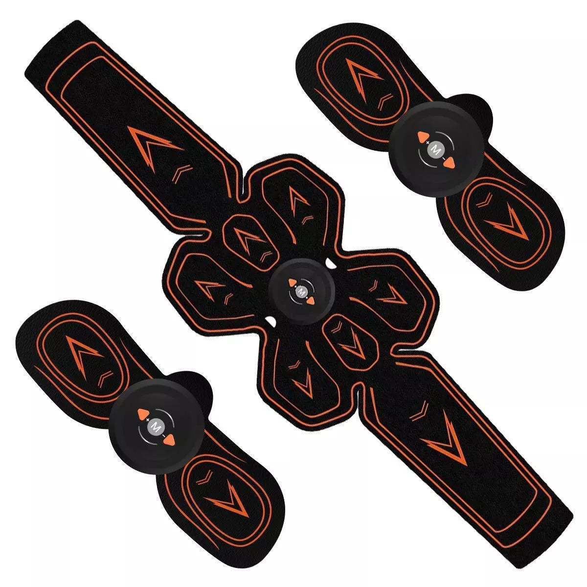 EMS Muscle Stimulator for ABS training with 3 hosts and adjustable belt