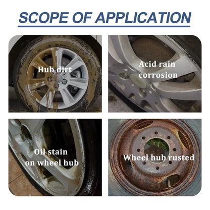 Brake disc cleaning kit with 100ml bottle, sponge and microfibre cloth for automotive maintenance