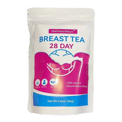 28-day herbal tea collection with multiple blends for women's body care
