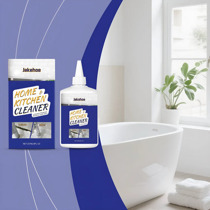 237ml tube of thick white decontamination gel for cleaning bathroom and kitchen limescale and grime