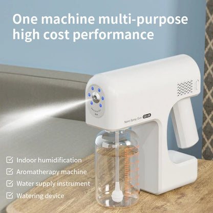 Versatile USB Rechargeable Disinfection Sprayer: Handheld Sanitizer for Home and Body