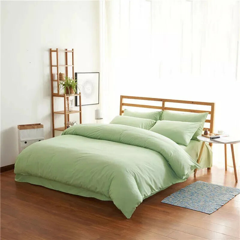 4-piece bedding set with reactive printed twill fabric in flower pattern colours for 2.0m bed