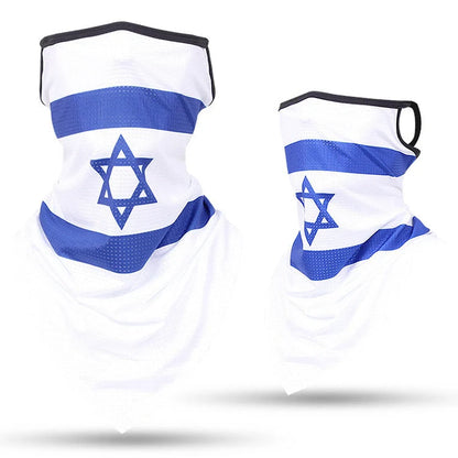 Breathable Face Guard Thin Tubular Ring Scarf in various colours