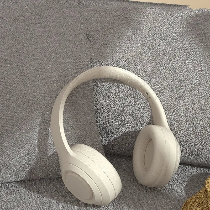 DR58 Bluetooth wireless headset with over-ear design in black colour