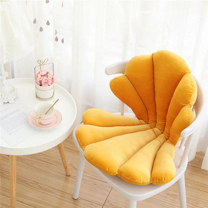 Sumptuous velvet chair cushion with unique rose pattern, available in a range of sophisticated colours