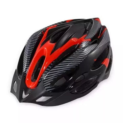 Adjustable mountain bike helmet in various colours with high-density EPS foam