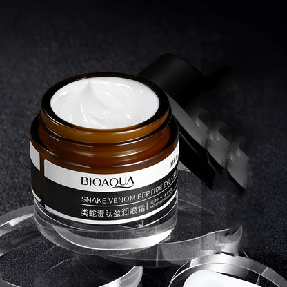 30g container of peptide firming eye cream for moisturising and improving dark circles.