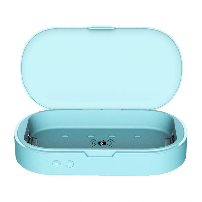 Double UV Phone Sterilizer Box with Aromatherapy Function for personal item disinfection