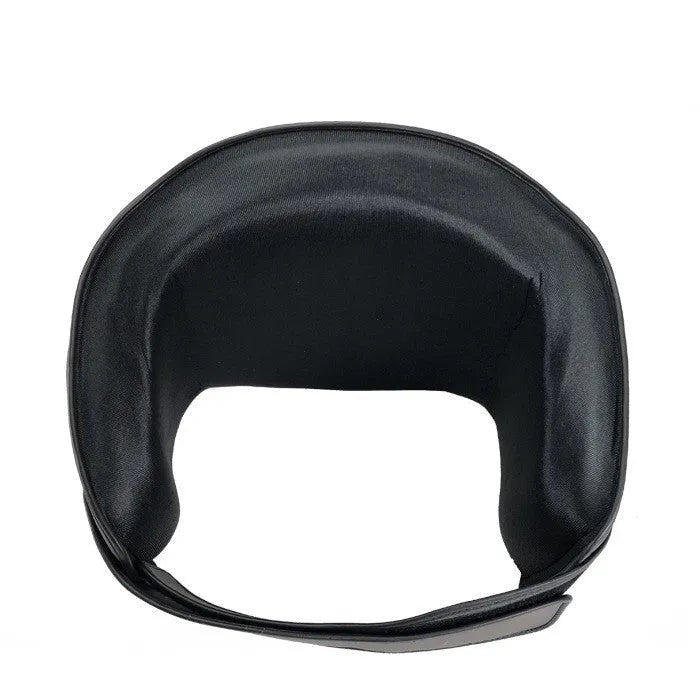 Sanda boxing breast protection target in dark grey showing waist and chest coverage for martial arts training