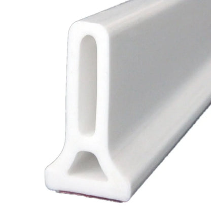 Flexible TPE waterproof strip for bathroom floor water blocking in black, grey or white colours