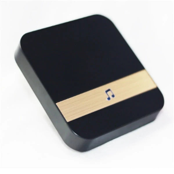 Light reminder doorbell in black and white with smart home compatibility