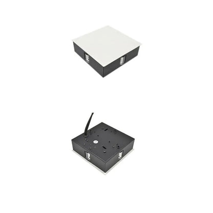 Modern square and round LED aluminium wall light with contemporary Chinese style design