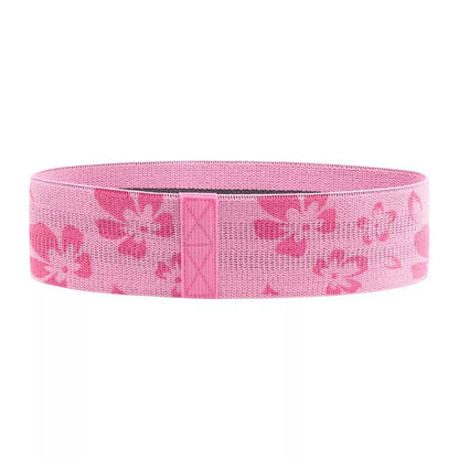 Pure cotton yoga resistance band for buttocks and hip exercises in various colors and sizes
