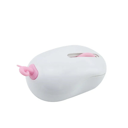 Pink wireless silent mouse, 1200 DPI optical, 2.4GHz USB, 96 x 60 x 40mm, touch wheel