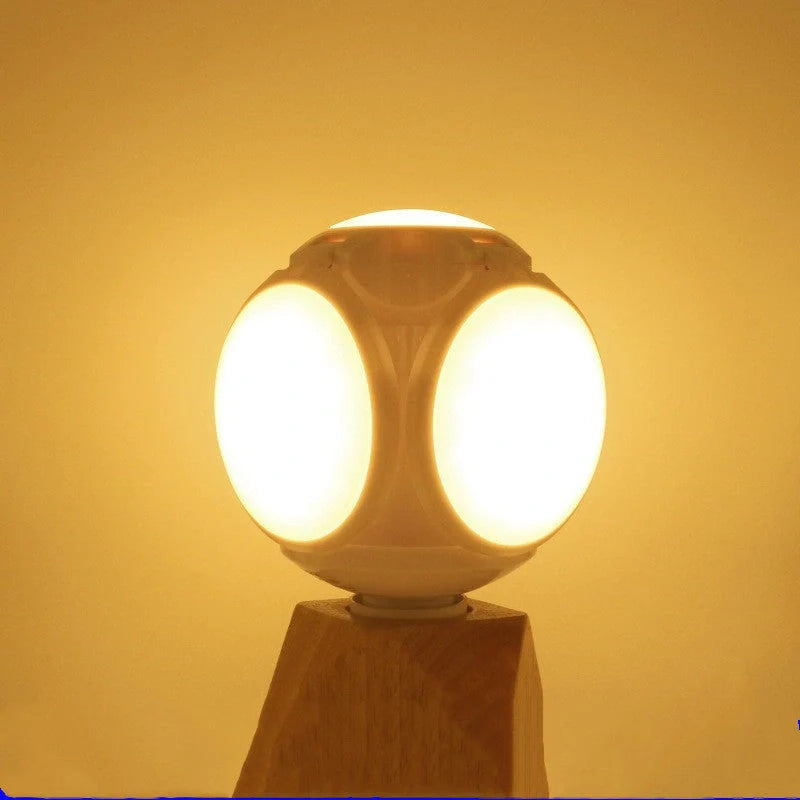 Foldable Leaf Light Football LED Light with cold and warm white options