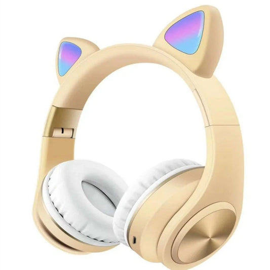 Cat Ear Bluetooth Headset in various colours with wireless connectivity