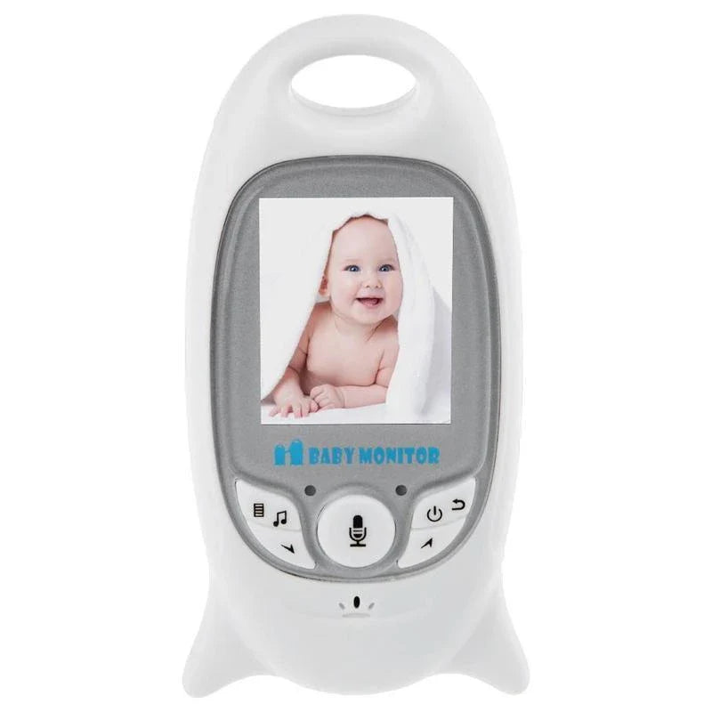Wireless Baby Video Monitor with Two-Way Talk, Temperature Monitoring, and Night Vision