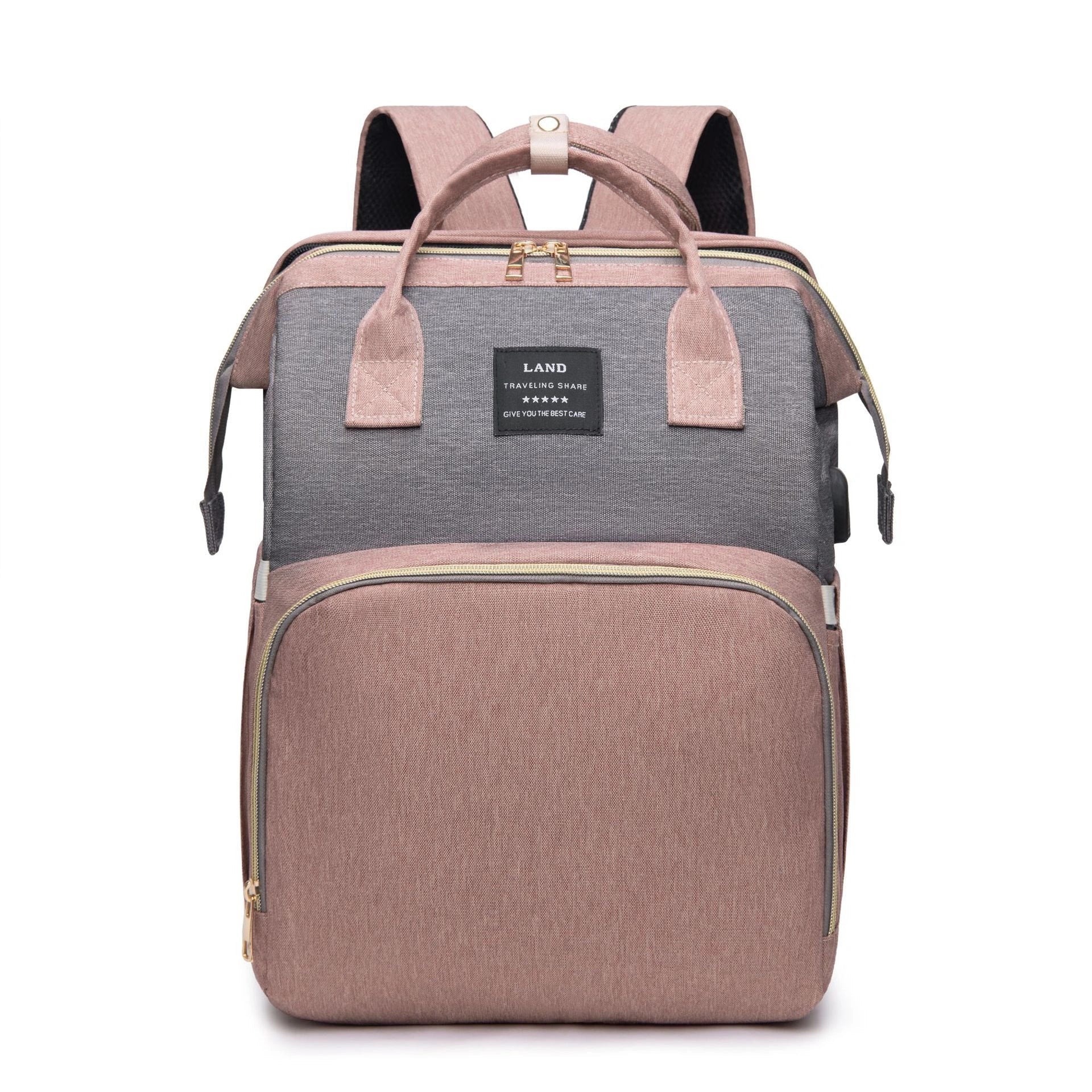 New Mummy Baby Crib Backpack in various colours with insulated compartment for milk storage
