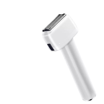 Youth Hammer Shaver in fresh blue, Van Gogh green, or light feather white with floating cutter head