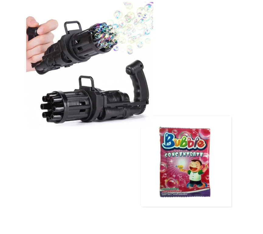 Bubble Blower Gun for Kids - Hands-On Bubble Fun with Realistic Design and Vibrant Colors