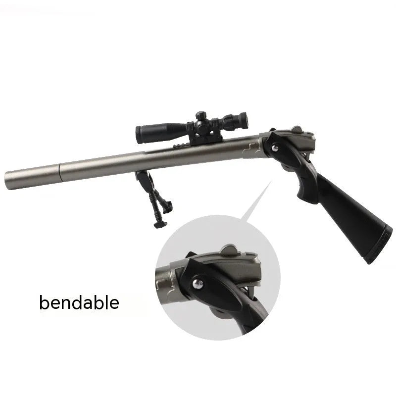 Eating Chicken 98K sniper rifle design gel pen with 0.5mm tip and plastic construction