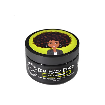 100ml bottle of scalp care cream with botanical ingredients for hair
