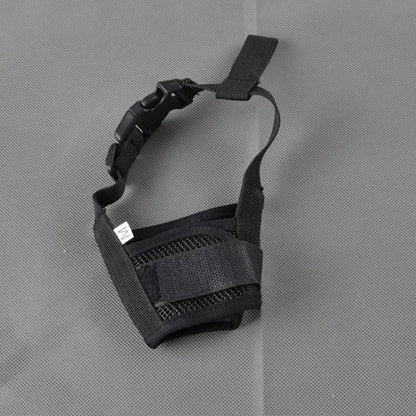 Adjustable plastic dog muzzle in various colours and sizes for behaviour management