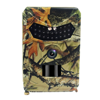 Yellow brown 16MP hunting game camera with infrared night vision and outdoor waterproof rating