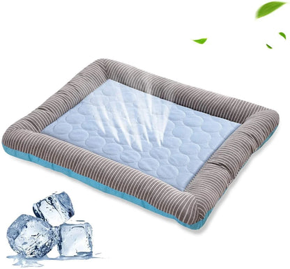 Cooling Pet Bed - Relieve Summer Heat for Dogs & Cats with High-Tech Cooling Cloth