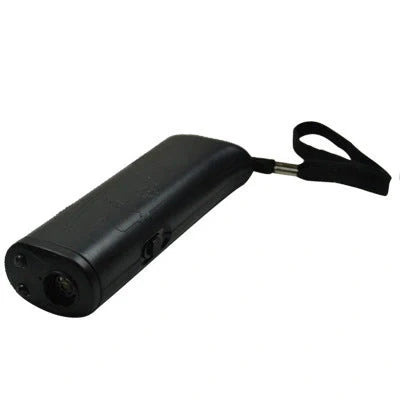 3-in-1 Anti Barking Dog Training Device with ultrasonic repeller and LED flashlight features