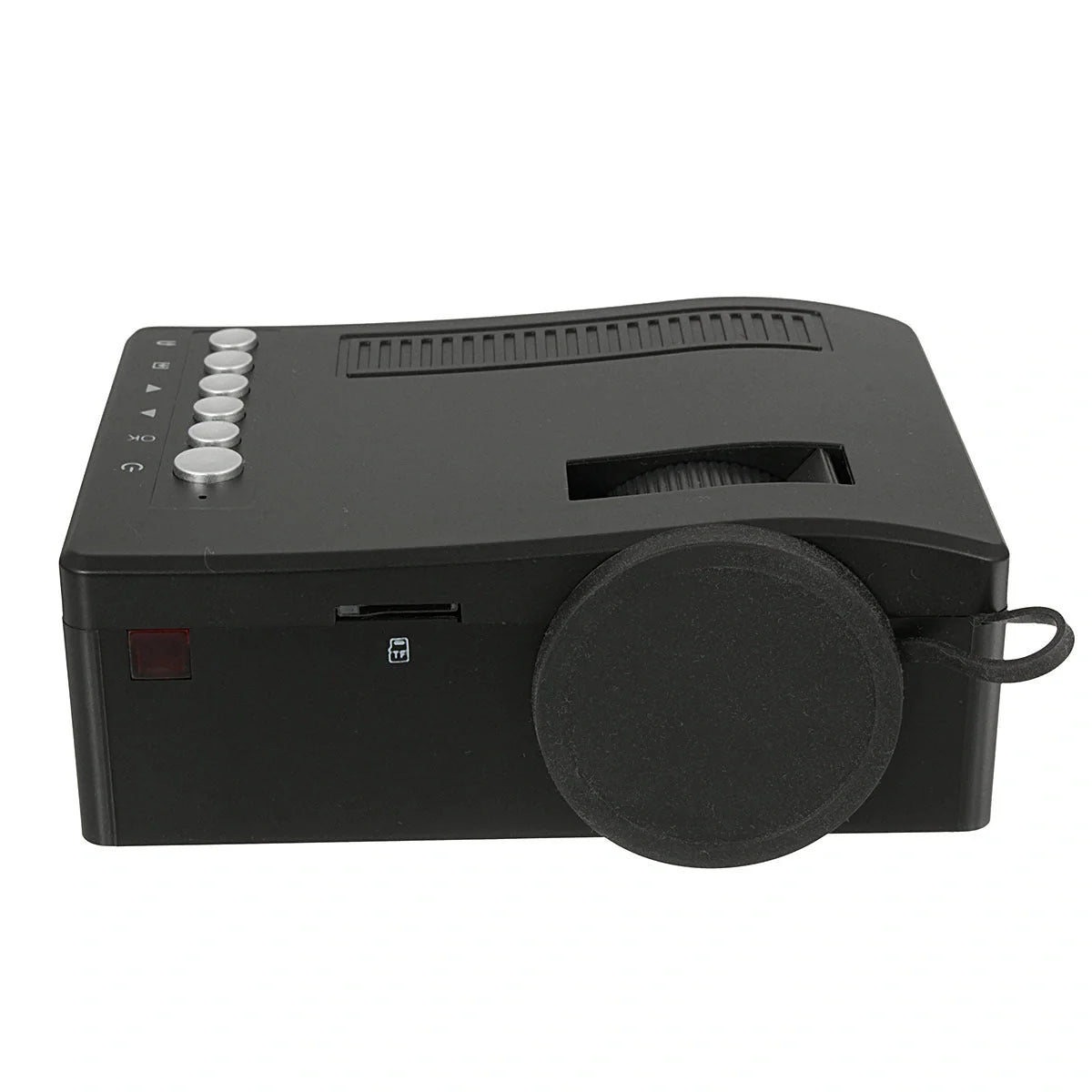 Compact Portable LED Projector with multiple input options and high brightness