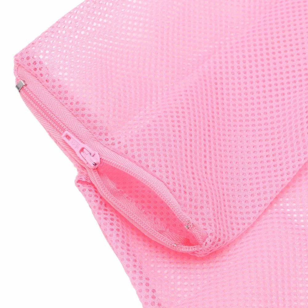 Adjustable polyester cat grooming bag with front zipper for easy access