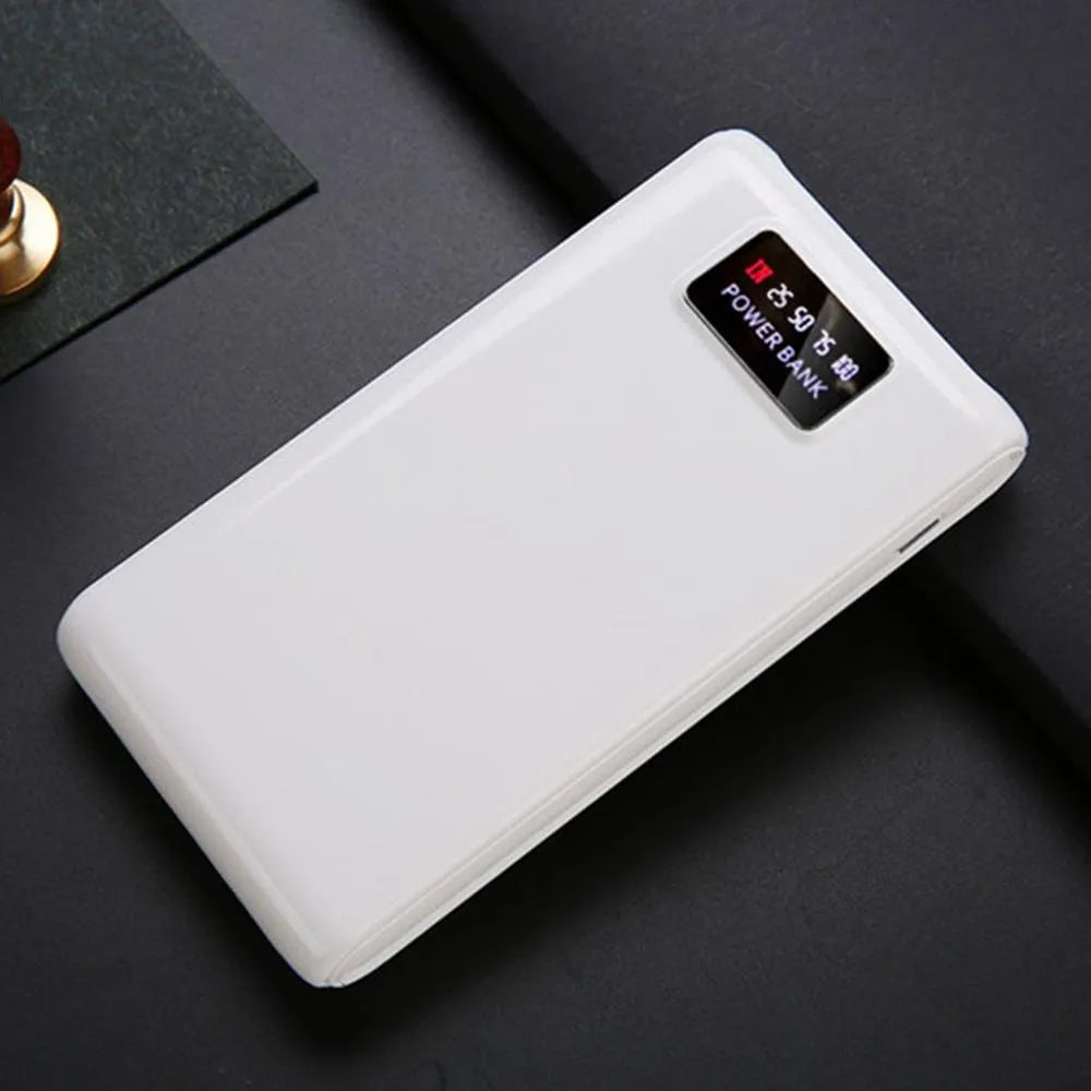 C9 DIY power bank case kit for 18650 batteries with six slots and dual charging inputs