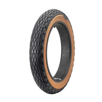 20x4.0 inch brown rubber tyre for snowmobiles and electric beach cars
