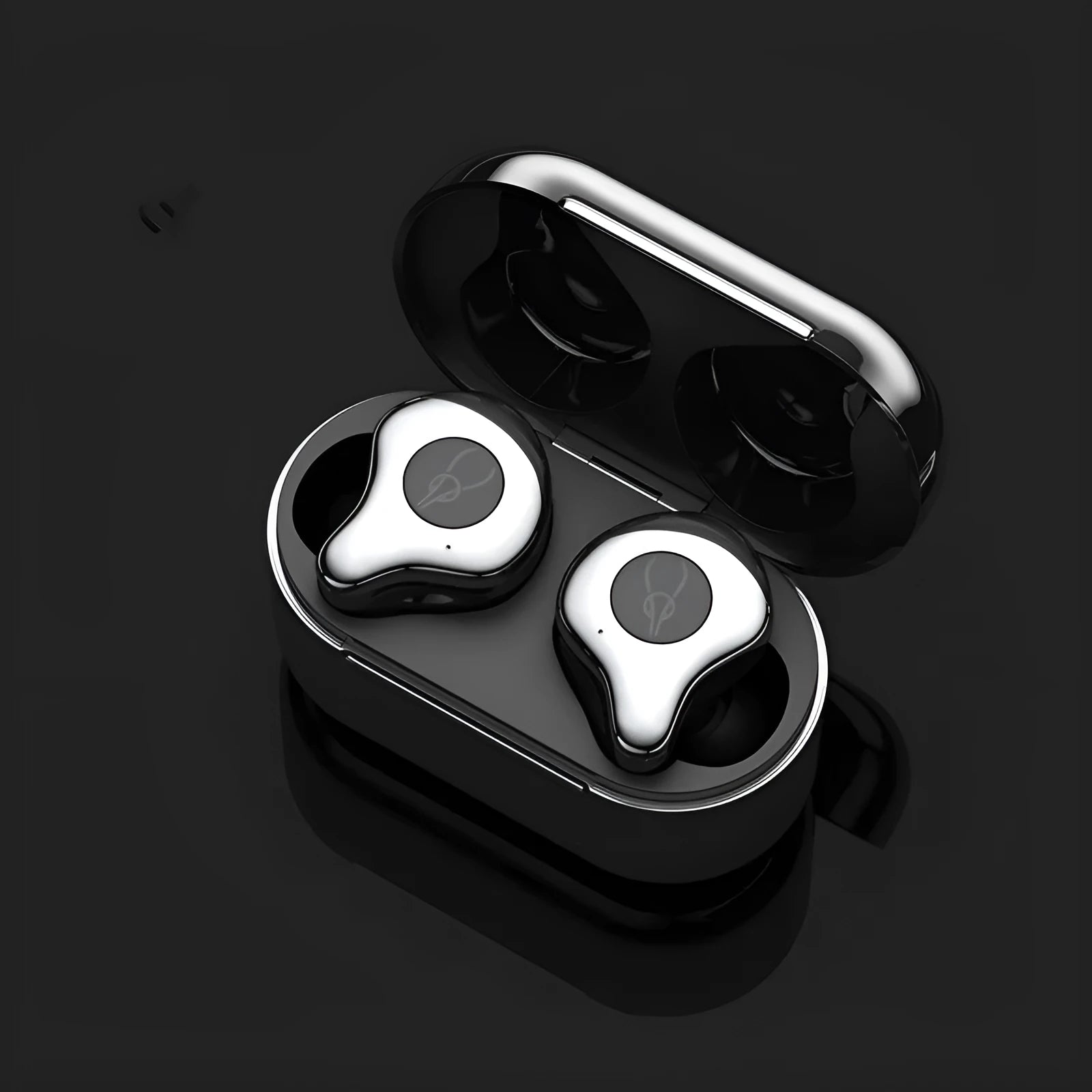 Wireless TWS 5.0 Bluetooth headset with 750mAh charging compartment, 6 hour playtime