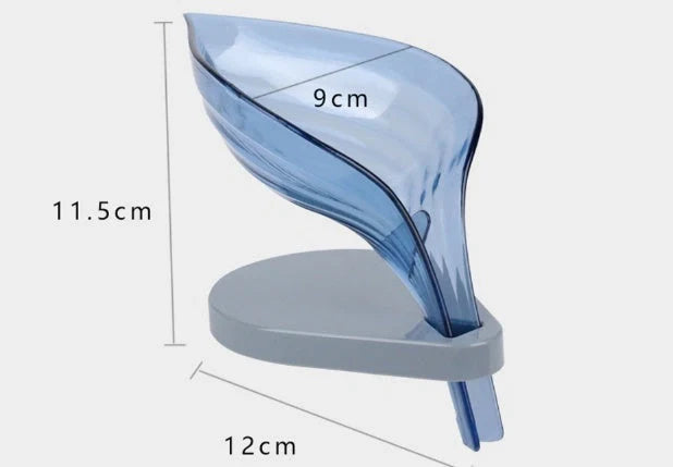 ABS soap holder with suction cup in various colours for sink organisation