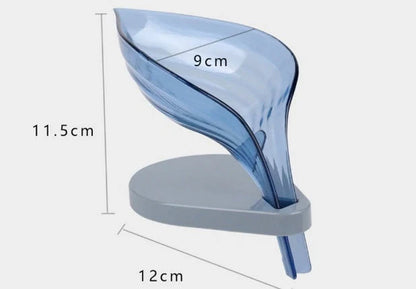 ABS soap holder with suction cup in various colours for sink organisation