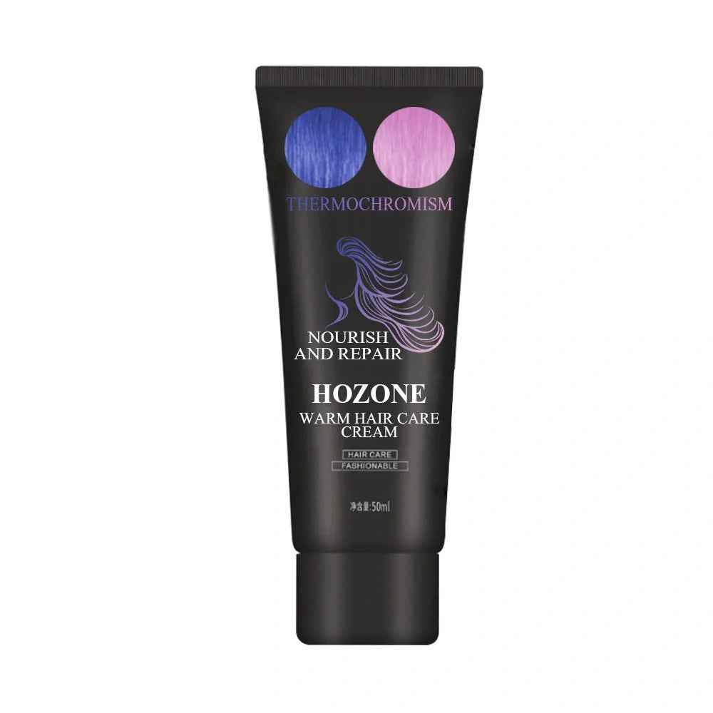 Professional Thermochromic Hair Dye Cream with colour changing effect
