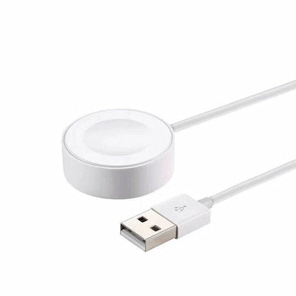 Premium wireless charging dock for Apple Watch, featuring compact design, durable materials, and intelligent charging protection