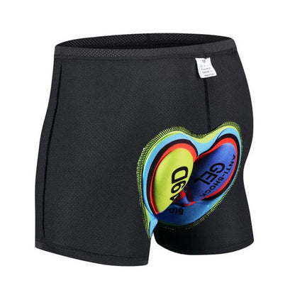 Cycling shorts with 3D gel pads for long-distance comfort and protection