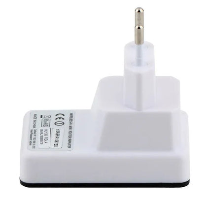 Compact white 300Mbps Wireless-N mini router with two LAN ports and WPS button