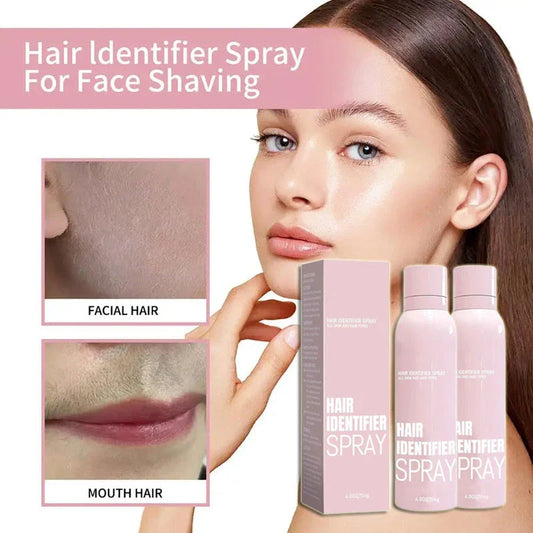 Facial Hair Removal Spray with Botanical Extracts for Smooth, Radiant Skin