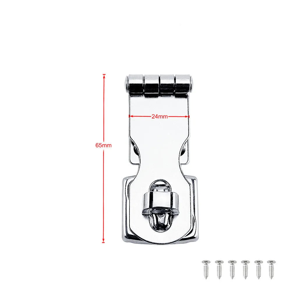 304 stainless steel lock latch bolt with mirror finish in silver colour for door cabinet security