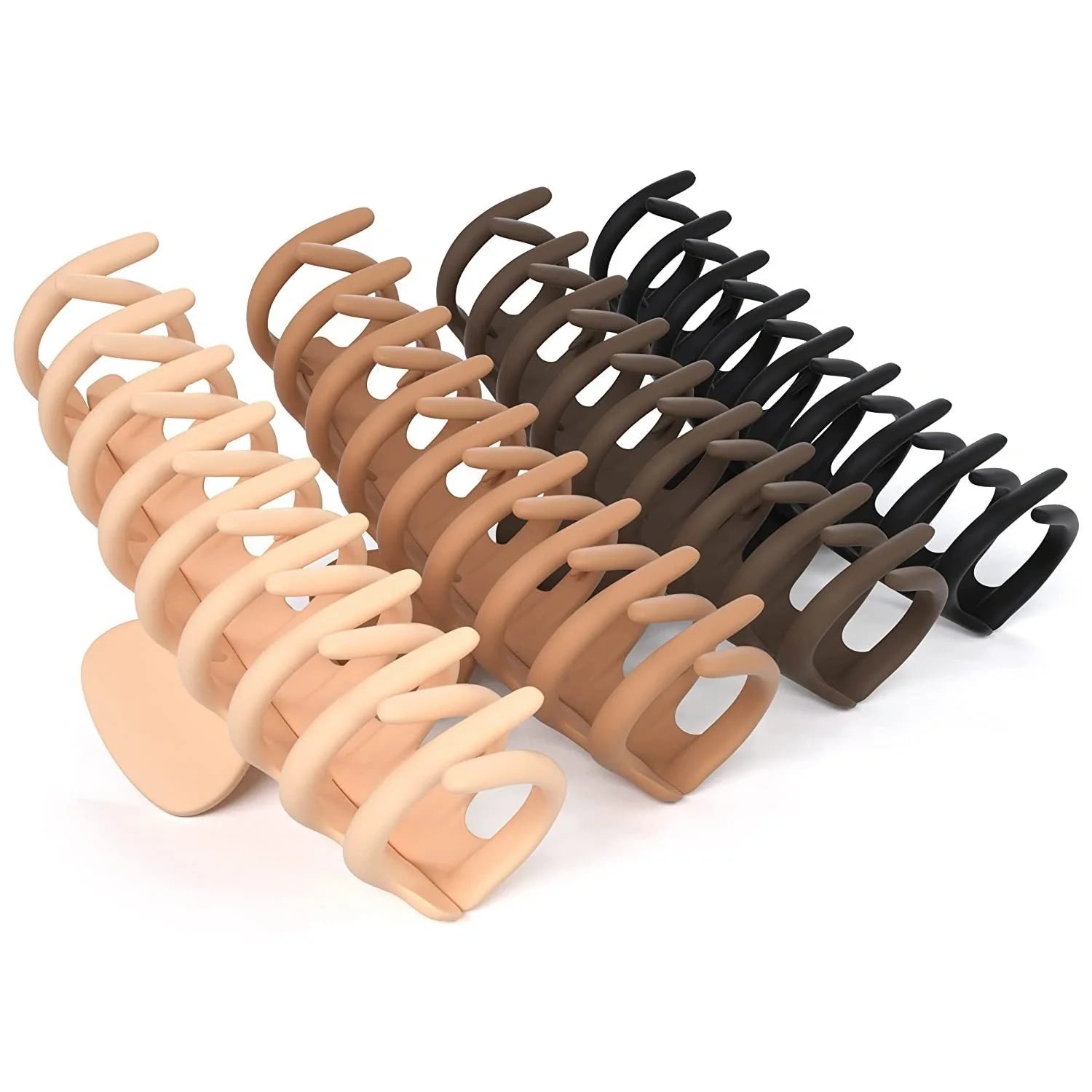 Candy-coloured ponytail clip hair accessory in assorted colours
