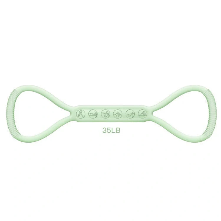 Women's Fitness Elastic Band Chest Expander in vibrant colors for effective workouts