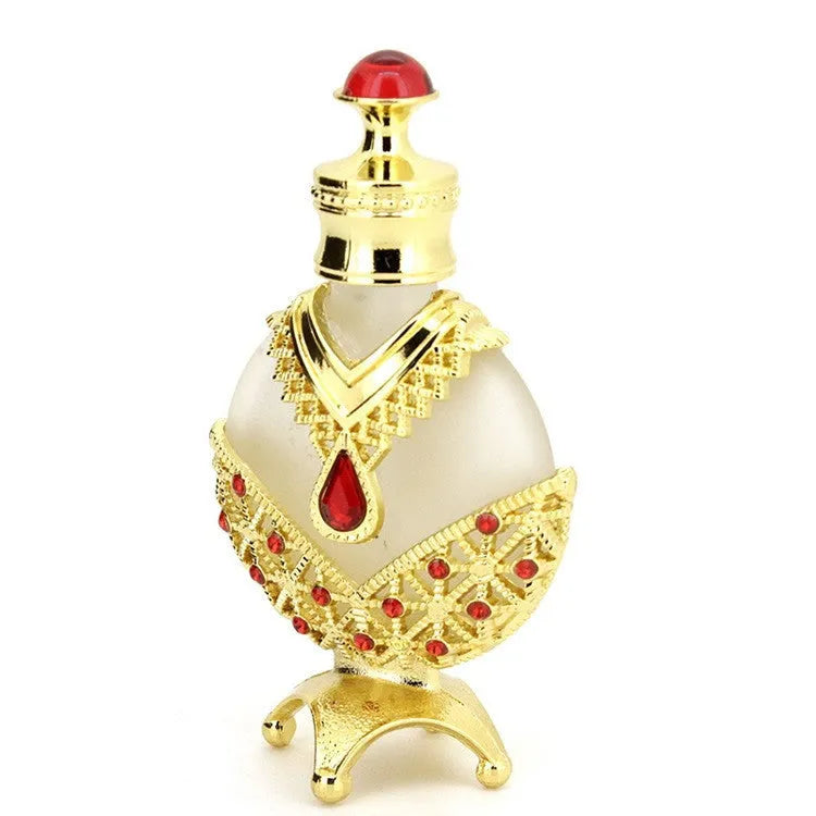 Concentrated floral perfume oil in a decorative glass bottle, available in 12ml or 35ml sizes.